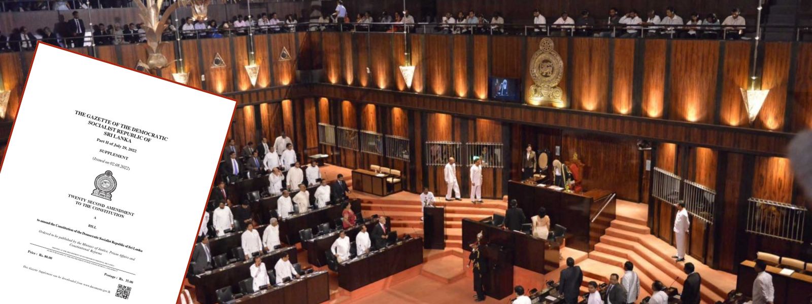 22A SC Determination to be Presented to Parliament